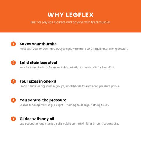 LegFlex Hand Massager With Changing Balls